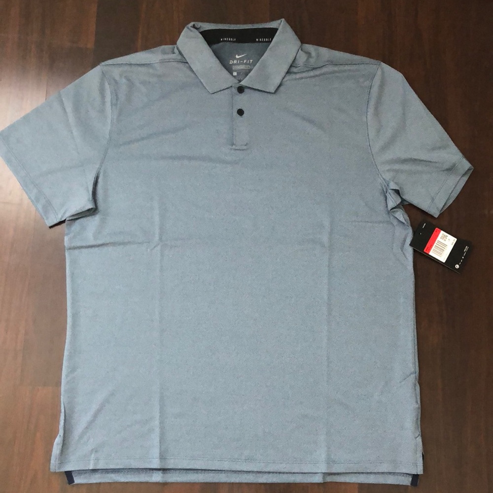 Men’s Nike Golf Dri-Fit Blue Polo